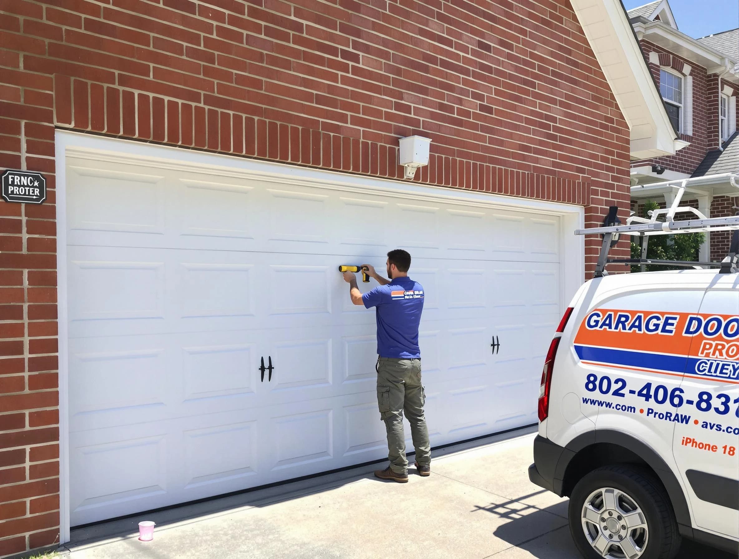 Local garage door repair service by Bridgewater Garage Door Repair in Bridgewater